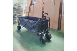 China Large Foldable Wagon Cart Trolley Beach All Terrain Heavy Duty Foldable Wagons supplier