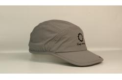 China Rubber Printing 5 Panel Plastic Buckle Camp Hats Quick Dry supplier