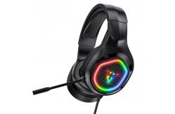 China G1 Wired Noise Cancelling Headphones With MIC Luminous Game Earphone supplier