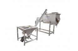 China Button Control 450L/Time SS304 Dry Powder Blender supplier