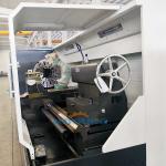 QK1327 Cnc Pipe Threading Machine Flat Bed Lathes High Precision