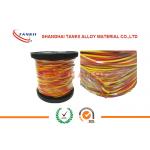 20 awg 24awg wire 0.5mm Thermocouple wire Type K   L  U  X  With PTFE / Fiber Glass / PVC /  Insulation with high temp for sale
