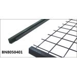 Powder Coated Pallet Rack Back Guard With U Shape Profile Durable Construction