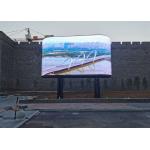 P16 Outdoor 3906pixel/sqm Flexible Led Mesh Full Color Led Transparent Screen for sale