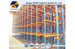 China Professional Drive Through Pallet Racking Heavy Duty With Ce Iso Guarantee supplier