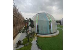 China Versatile Dome Igloo Tent With Clear Design PC Dome House With Aluminium supplier