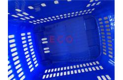 China Unfolding Movable Grocery Shopping Basket supplier