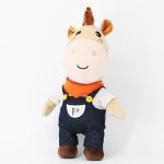Custom Logo Cute Horse Plush Toys Cotton Material Pretty Gifts OEM for sale