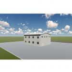 Workshop Storage Prefab Apartment Building Modern Fashion Light Building Steel Structure Prefab House for sale