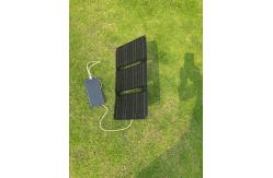 China Compact 3-Fold Solar Panel Charger with IP65 Waterproof and Customizable Bag supplier