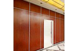 China Fire Resistant Sliding Folding Partition Walls / Movable Room Dividers supplier