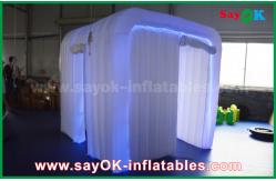 China Inflatable Photo Studio Customized  Shape PVC Coating Inflatable LED Photo Booth With Charming supplier