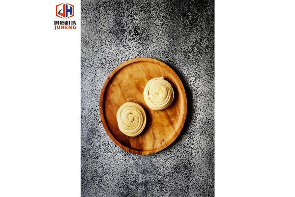 Plain Frozen Roti Canai Food Production Lines 2 Rows Lachha Paratha Making Machine