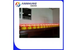 China ICAO 60FPM Solar Tower Warning Light 10cd 32.5cd Red Aircraft supplier
