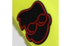 China Customized 3D Silicone Label Heat Press Washable 3D Soft Silicone Logo Transfer  Badge supplier