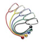 Medical Professional Standard PVC Y-tubing Head Single Head Stethoscope Price for sale