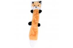 China Manufacturer no stuffing squeaky fox squirrel raccoon bea supplier