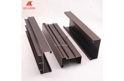 China 6063 T5 Structural Sliding Door Aluminum Window Extrusion Profiles Anodized supplier