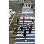 Reflective Thermoplastic Road Marking Paint , High Reflective Road Line Marking Paint for sale