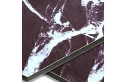 China 4mm Marble Aluminum Composite Panels PVDF Coated Aluminium Composite Panel supplier