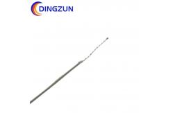 China Helix Spiral Nichrome Conductor Silicone Heating Cable 100ohm supplier