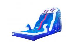 China Aldult  Outdoor Rental Inflatable Large Water Slides With Bouncy supplier