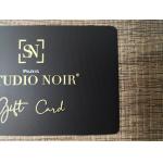 Custom Matte Black Metal Business Cards Brass Laser Engrave