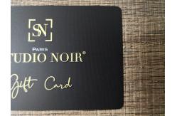 China Custom Matte Black Metal Business Cards Brass Laser Engrave supplier