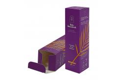 China Coated Paper Cosmetic Packaging Boxes Auto Bottom Tuck End Folding Box 350g 500g supplier