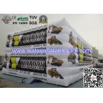 Advertising Large Inflatable Cube Tent Marquee Rental For Amusement Park