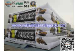China Advertising Large Inflatable Cube Tent Marquee Rental For Amusement Park supplier