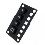 Custom Waterproof Film Conductive Silicone Rubber Keyboard for sale