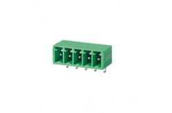 China Green PCB Shakeproof Pluggable 3.81 Mm Terminal Block supplier