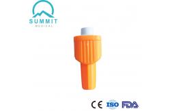 China Sterile Safety Lancets with Top Push Button Activation 28 Gauge, 1.8mm Depth supplier