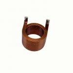Air Core Copper Flat Wire Induction Choke Coils for High Current Power Inductor Choke for sale