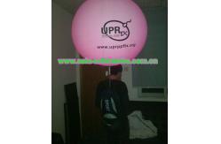 China Custom Inflatables Walking Backpack Balloon With Light For Advertising supplier