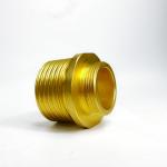 High-precision custom brass compression connectors - pipe fittings and CNC lathe parts
