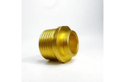 China High-precision custom brass compression connectors - pipe fittings and CNC lathe parts supplier