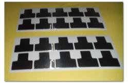 China Black High Thermally Conductive Mobile Phone Graphite Gasket Material with 715psi Tensile Strength supplier