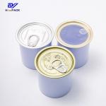 230ml Personalised Cigarette Tin D65X73mm Silver Cigarette Tin for sale