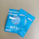 China Customizable Branded Printing Three Sided Sealing Bags For Medical Masks Packaging With Transparent Window Bulk Orders Discounts. manufacturer