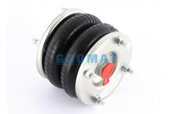 China FD76-14 DI CR Single Convoluted Air Spring Bellows Contitech Flange Air Balloon supplier