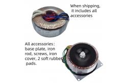 China 100W Toroidal Transformer for Audio Power Inverter 115V-240V Input supplier