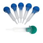 Medical Disposable Bulb Type Irrigation Suction Syringe With Thumb Ring for sale