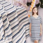 Madal Fabric Hygroscopic And Comfortable Anti-Pilling Striped Material Fabric For Casual Wear for sale