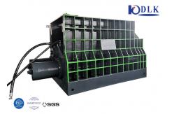 China Automatic Horizontal 110kw Hydraulic Scrap Shear For Scrap Steel Metal supplier