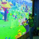 High Brightness DLP Projection Immersive AR Drawing Games Multi Player Support 