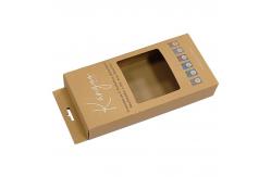 China Custom Hang Tab Paper Retail Display Packaging Boxes With CMYK Printing supplier