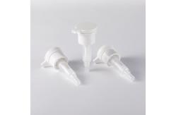 China Customized 28MM 4cc Plastic Lotion Pump For Cosmetic Bottles supplier