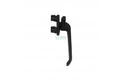 China Custom Aluminium Window Door Fittings High Foot Casement Handle With Srews supplier
